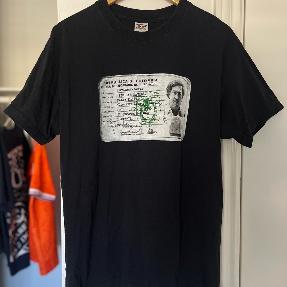 Vintage 90s Pablo Escobar t shirt